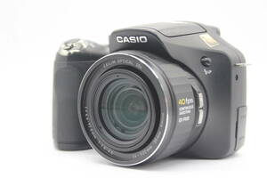 【美品 返品保証】 【便利な単三電池で使用可】カシオ Casio Exilim EX-FH20 ブラック 20x コンパクトデジタルカメラ s3646