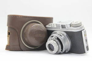 【訳あり品】 Meisupii TM Meica Special 50mm F4.5 ケース付き カメラ s3655