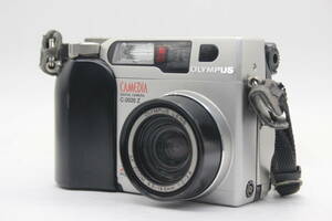 [ returned goods guarantee ] [ convenient AA battery . use possible ] Olympus Olympus CAMEDIA C-2020 Z 3x compact digital camera s3721