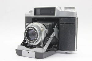 【返品保証】 Super Fujica-6 Fujinar 7.5cm F3.5 蛇腹カメラ s3805