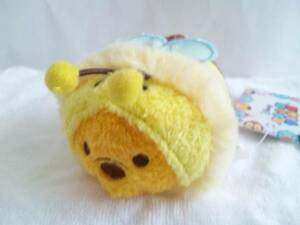 ディズニー　プー　はち　ツムツム（S）ハチ　プーさん　みつばち　TSUM TSUM ディズニーストア　蜜蜂　ぬいぐるみ　はち