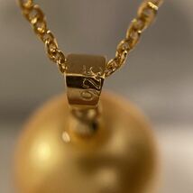 1円スタート パール ネックレス 18K Gold Plated 18KGP 鍍金 真珠 ゴールド necklace 46㎝ レディース メンズ ユニセックス 128_画像6