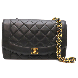 ［銀座店］CHANEL シャネル マトラッセ ダイアナ チェーンショルダー A01165 ショルダーバッグ ラムスキン DH77921