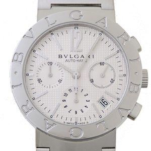 [Hanno Honten] Bvlgari Bulgari Bulgari Bulgari Bulgari Burgari Chronograph BB38SSCH Watch Men DH77909