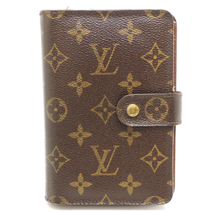 ［飯能本店］LOUIS VUITTON LV ルイ・ヴィトン ポルト パピエ ジップ M61207 (廃番) 二つ折り財布 モノグラム DH78132