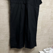 BASISBROEK バージスブルック ジャンプスーツ 半袖 ブラック size1 【中目黒B11】_画像3