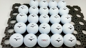 【激安】P97【超美品】S級 Mizuno ミズノ D201 2020年モデル ホワイト 24個【ロストボール】