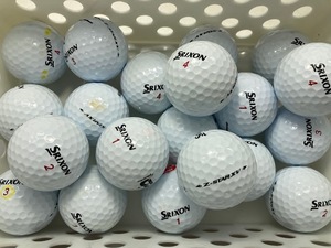 【激安 G34 送料無料】SRIXON スリクソン Z-STAR XV 2021年モデル ホワイト B級 20個【ロストボール】