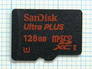 ★SanDisk micro SDXC メモリーカード １２８ＧＢ 中古★送料６３円～