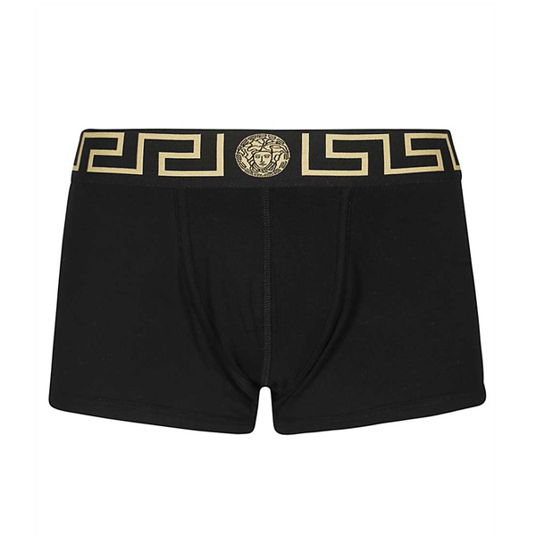 送料無料 1 VERSACE ヴェルサーチ AU10026 A232741 ブラック アンダーウェア ボクサーパンツ size 8