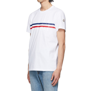 送料無料 186 MONCLER モンクレール 8C00039 8390T ホワイト Tシャツ カットソー 半袖 size M