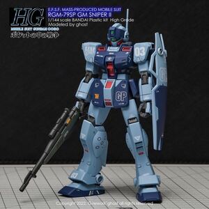 HGUC 1/144 RGM-79SP ジム・スナイパーII専用水転写式デカール