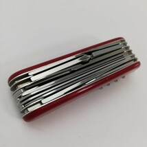 KA★1円～ 中古品 ビクトリノックス VICTORINOX マルチツール スイス ナイフ 赤 レッド アウトドア キャンプ 登山 ミリタリー サバイバル_画像5