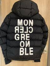 MONCLER モンクレール ダウン ジャケット メンズ ブラック 2 L XL グルノーブル メンズ _画像1