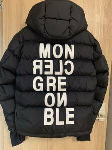 MONCLER モンクレール ダウン ジャケット メンズ ブラック 2 L XL グルノーブル メンズ 