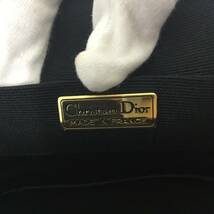 希少★ChristianDior★クリスチャンディオール★チェーンショルダーバック★レザー★ダークブラウン★ヴィンテージ_画像7