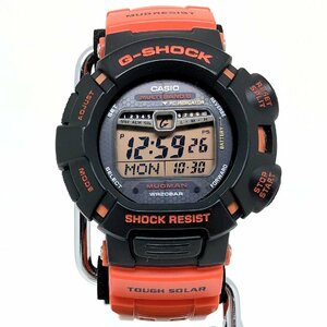 難あり G-SHOCK ジーショック CASIO カシオ 腕時計 GW-9010R マッドマン MUDMAN オレンジ 電波ソーラー 【ITPLRCCE7NZZ】