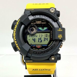 極美品 G-SHOCK ジーショック CASIO カシオ 腕時計 GW-8200K-9JR FROGMAN フロッグマン イルクジ 2023年 タフソーラー 【ITV3IWY7T9QU】