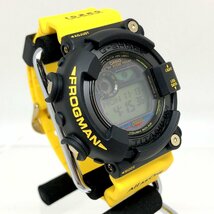 極美品 G-SHOCK ジーショック CASIO カシオ 腕時計 GW-8200K-9JR FROGMAN フロッグマン イルクジ 2023年 タフソーラー 【ITV3IWY7T9QU】_画像2