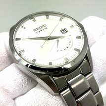 SEIKO セイコー 【5462D】 ジャンク キネティック デイデイト 自動巻き充電式腕時計 5M84-0AB0 メンズ_画像4