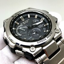 難あり 動作不良 G-SHOCK ジーショック 腕時計 MTG-G1000D-1AJF MT-G アナログ シルバー ブラック 【ITRGVGVQ0RTE】_画像4