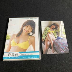 アイドルDVD 小野真弓 / Oberon オベロン ポストカード付き グラビア セル版 管理g2