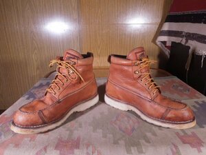 ■RED WINGレッドウィング■Irish Setterモックトゥブーツ茶US11.5D■29.5cm