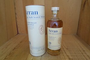 wineluvs/☆★Arran（アラン）10年・シングル・モルト・ノンチルフィルタード・46％・700ml・箱付☆★!!X1116-1