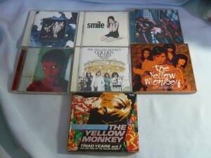 レ　CD７枚セット☆THE YELLOW MONKEY:SICKS/SMILE/「８」　含む色々７枚セット☆中古