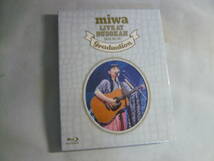 Blu-ray[miwa live at 武道館：卒業式]中古_画像1