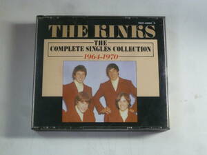 レ　CD2枚組■キンクス　THE KINKS　THE COMPLETE SINGLES COLLECTION 1964-1970　中古
