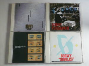 レ　CD4枚セット■BOOWY　LAST GIGS/サイコパス/BOOWY/SINGLES　中古