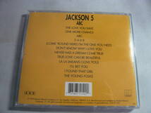 レ　CD４枚セット☆JACKSON 5:ABC/THE ULTIMATE COLLECTION/DIANA ROSS PRESENTS/5☆中古_画像2