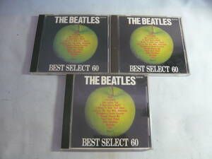 レ　CD３枚セット☆THE BEATLES BEST SELECT 60 Part-1・２・３☆中古