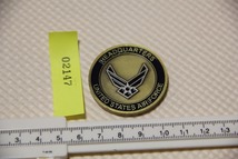 HQ USAF AFTV PENTGON メダル ペンタゴン アメリカ空軍 米軍放送 AFN アメリカ軍 U.S.A. ロゴ マーク コイン 記念品 グッズ 記念メダル_画像2