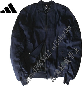 ■新品【adidas】アディダス ゴルフに最適 裏フリース保温ボンバージャケット■NV/2XL(XXL)