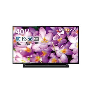 東芝 40V型 液晶テレビ レグザ 40S22 フルハイビジョン 外付けHDD ウラ録対応