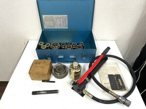 E863　IZUMI　油圧パンチャー　SH-10　工具　電気工事　配管工事　切断機　ハンドツール　大工道具　中古品