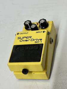 BOSS ボス　SUPER Over Drive SD-1 エフェクター 動作未確認・現状品