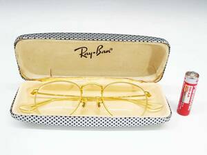 ◆(TD) メガネ フレーム RayBan T RB 3447V 2730 47 21 140 レイバン ラウンド ボストン ゴールド ケース アイウェア ファッション小物