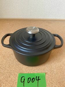 LE CREUSET 　ル・クルーゼ ココットロンド 16cm 1.3L 両手鍋　中古現状