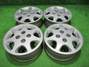 日産S13シルビア 15X6J PCD114.3 4H 4本 商品管理番号A15-1065-A