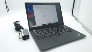 【良品】Lenovo ThinkPad X390 20Q1S5DK00 13.3型 Core i5-8365U 1.6GHz メモリ8GB ストレージSSD256GB カメラ Wi-Fi 動作品