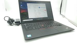 【良品】Lenovo ThinkPad X390 20Q1S5DK00 13.3型 Core i5-8365U 1.6GHz メモリ8GB ストレージSSD256GB カメラ Wi-Fi 動作品