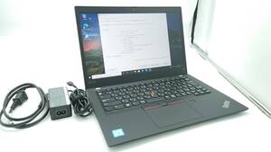 【美品】Lenovo ThinkPad X390 20Q1S5DK00 13.3型 Core i5-8365U 1.6GHz メモリ8GB ストレージSSD256GB カメラ Wi-Fi 動作品