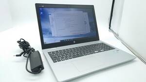 【良品】HP ProBook 650 G4 15.6型 Core i7-8550U 1.8GHz メモリ8GB SSD256GB window10 カメラ Wi-Fi　動作品