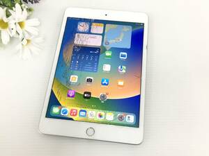 〇au iPad mini 第5世代 Wi-Fi+Cellularモデル 64GB A2124(MUX62J/A) シルバー 〇判定 動作品 難あり