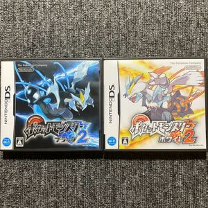 DS ポケットモンスターブラック2ホワイト2 2本セット BW2