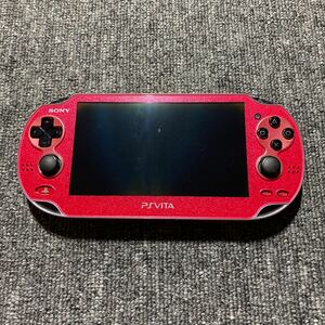 PS Vita PCH-1000 コズミックレッド 本体のみ