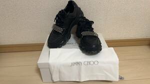 JIMMY CHOO ダイヤモンド　X ストラップ　ジミーチュウ　EU37　DIAMOND STRAP